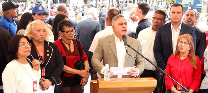 Fiscal General Tarek William Saab destacó avances del programa El Ministerio Público Protege al Adulto Mayor
