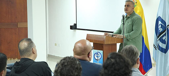 Fiscal General Tarek William Saab dictó clase magistral contra las drogas en la Escuela Nacional de Fiscales