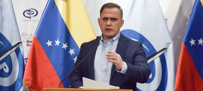 Fiscal General Tarek William Saab informó detención de dos colombianos por tráfico de 150 panelas de cocaína en Falcón