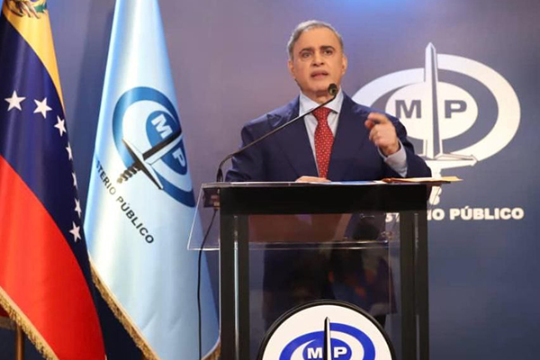 Fiscal General Tarek William Saab anunció que van 12 personas detenidas por caso Brazalete Blanco