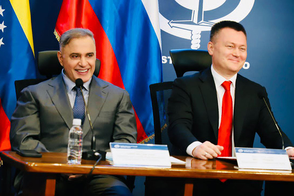 Fiscal General Tarek William Saab firmó convenio de cooperación con el Fiscal General de Rusia