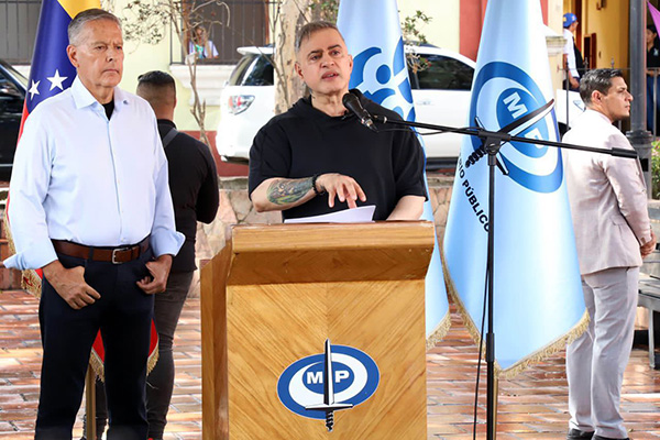 Fiscal General Tarek William Saab informó que el Ministerio Público ha atendido 700 mil personas desde 2017