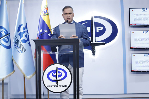 Fiscal General Tarek William Saab: este 7 de septiembre finalizó la breve temporada de una obra de teatro bufo