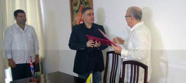 Fiscal General firmó convenio de cooperación interinstitucional con Fiscalía General de Cuba