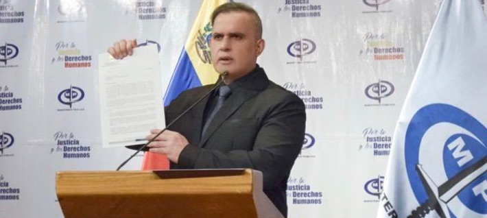 Fiscal General envió carta a Presidenta del Congreso estadounidense para aportar en investigación sobre Operación Gedeón