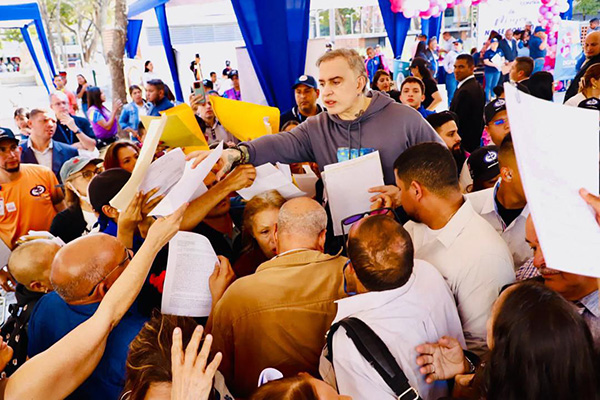 Fiscal General Tarek William Saab resaltó que más de 77 mil personas han sido atendidas en programas de justicia de calle