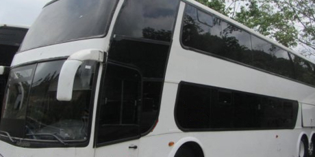 Privan de libertad a chofer de autobús y a su acompañante  por tráfico de 45 kilos de drogas